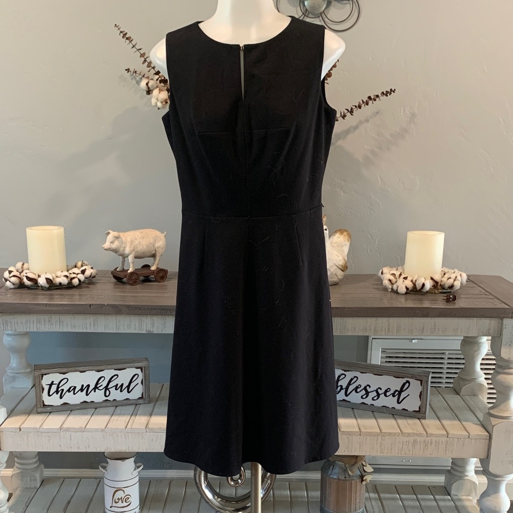 Calvin Klein Black Midi Dress